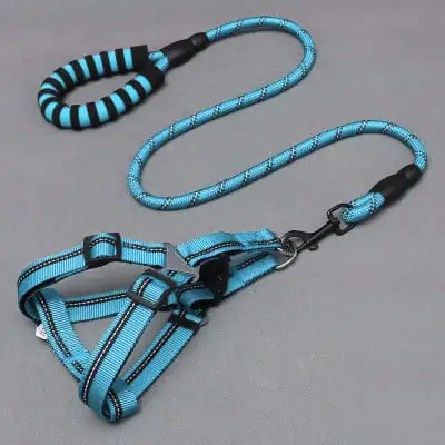 Dog Leash and Chest Harness for Pet Supplies